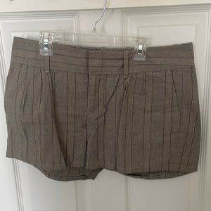 Banana Republic Striped Cotton Shorts sz 8